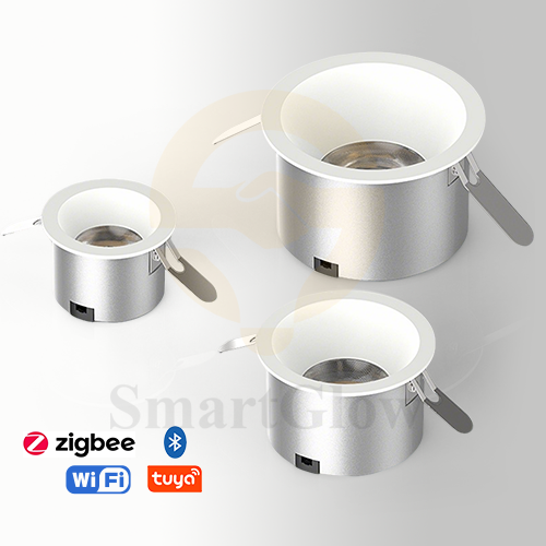 【SG854】60mm Led Cob High Lumen Recessed Downlight Smart Remote Control Commercial Dimmable Spotlight