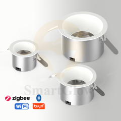 【SG854】60mm Led Cob High Lumen Recessed Downlight Smart Remote Control Commercial Dimmable Spotlight