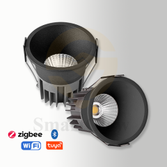 【SG857】Anti Glare Led Cob Downlight 10W Smart Dimmable Living Room Recessed Spotlight
