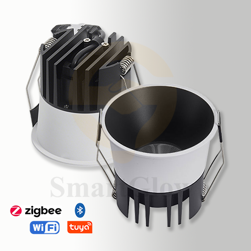 【SG858】2-inch Small Round Fixed Matte Black Canless Recessed Mini Led Spotlight