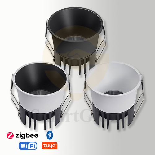 【SG858】2-inch Small Round Fixed Matte Black Canless Recessed Mini Led Spotlight