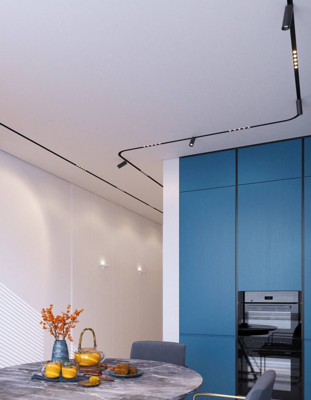 curved magnetic track