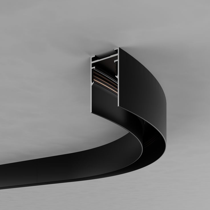 curved magnetic track