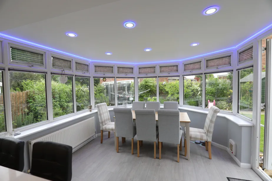 stretch ceiling light