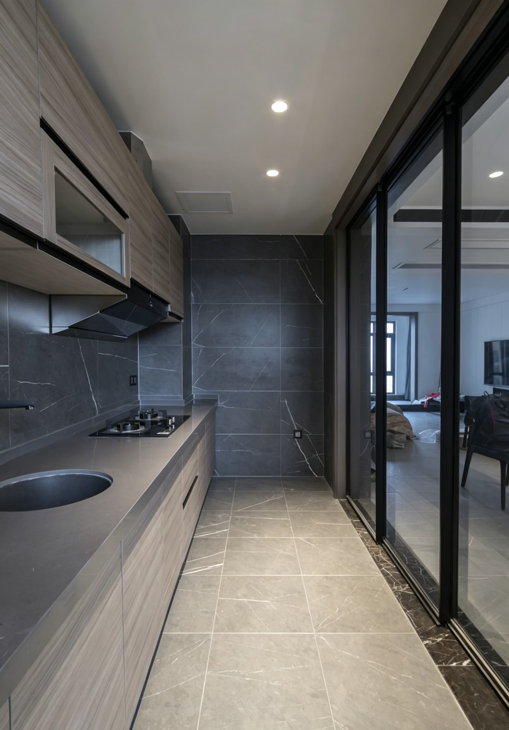 recessed lights in kitchen