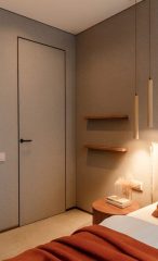 Half-Inch Stretch Fabric Wall Aluminium Profile Mounting Track