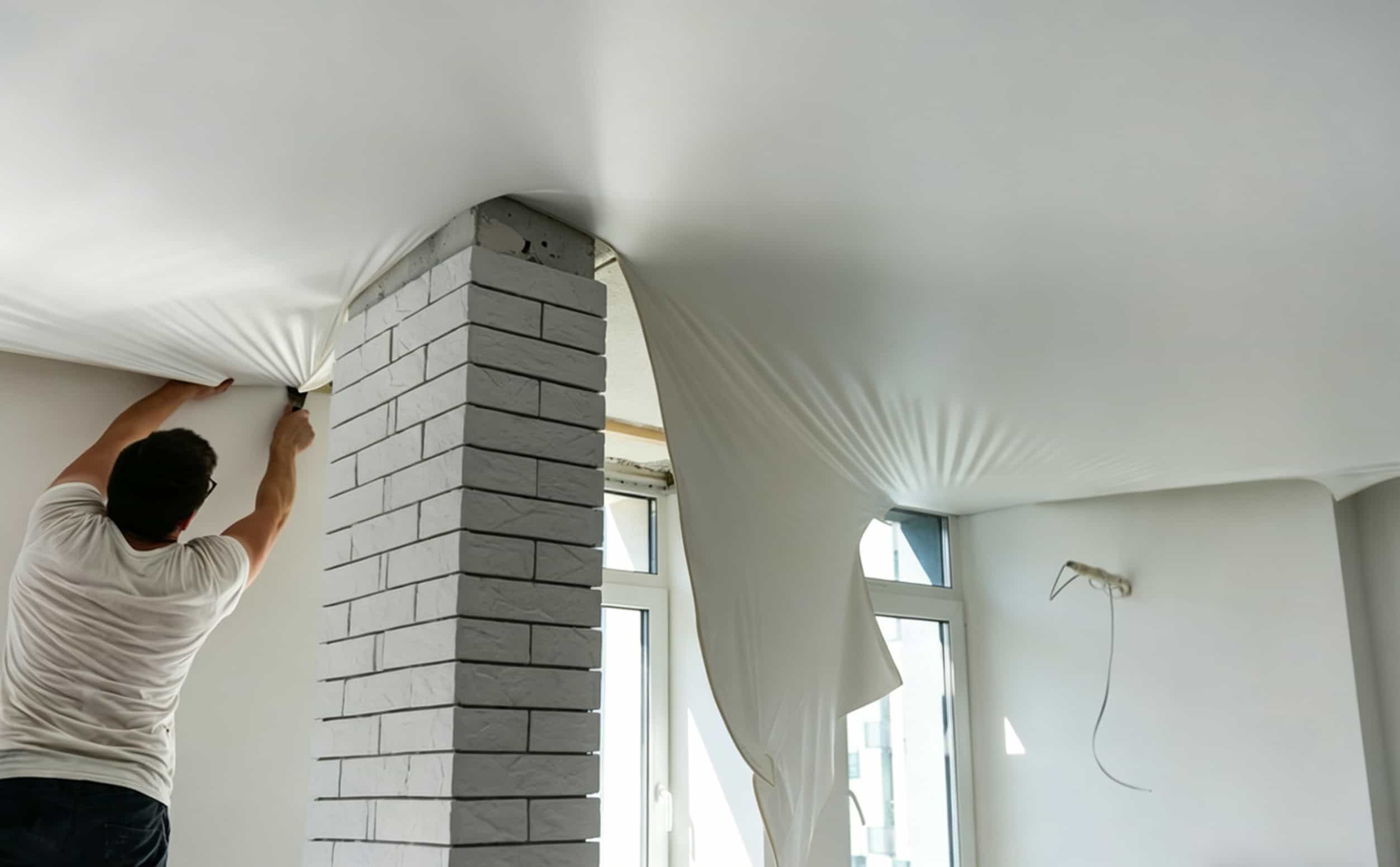 install stretch ceiling