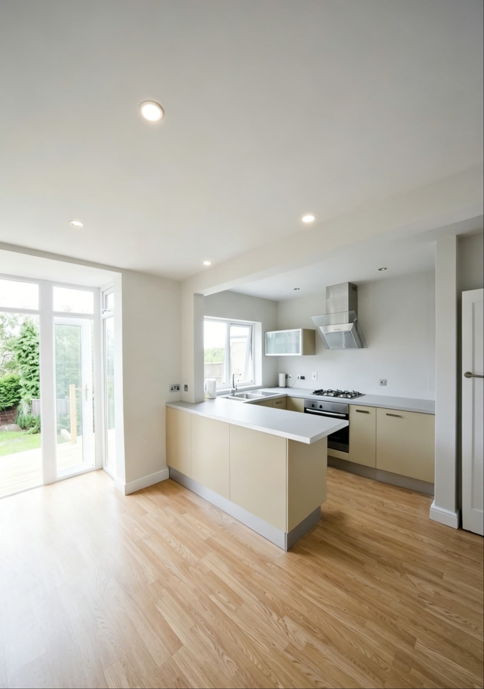 【SG860】Trimless 9W 4 inch Integrated LED Cob recessed Downlight Matt White Spotlighting