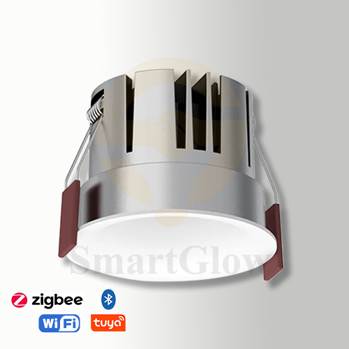 【SG860】Trimless 9W 4 inch Integrated LED Cob recessed Downlight Matt White Spotlighting