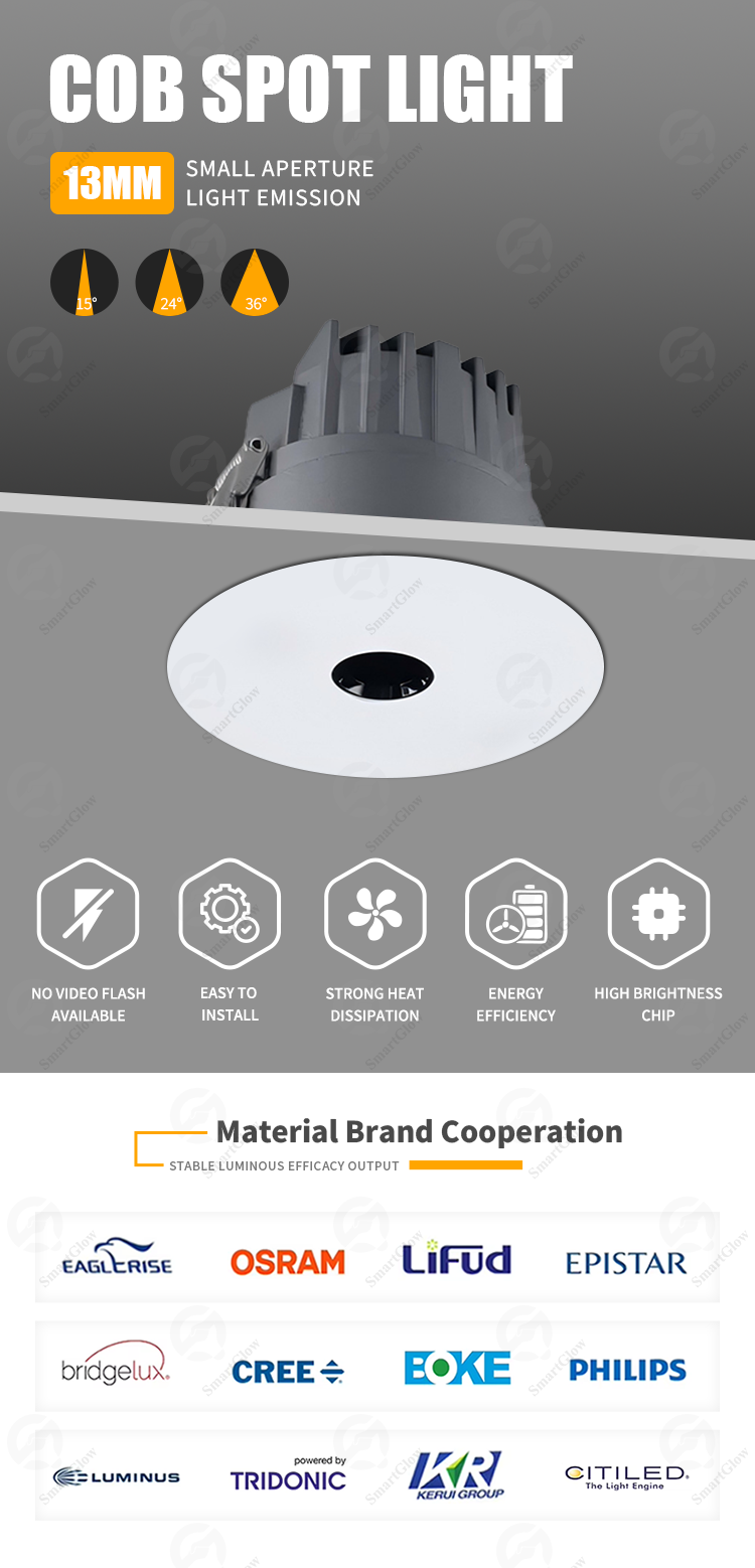 recessed spot light