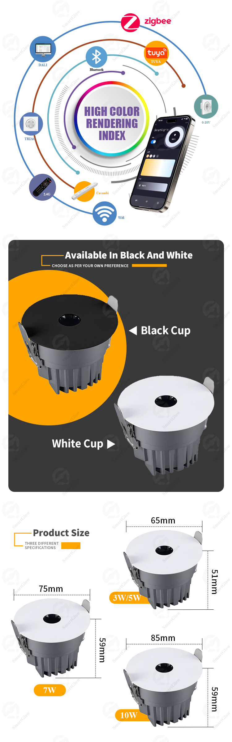 recessed spot light