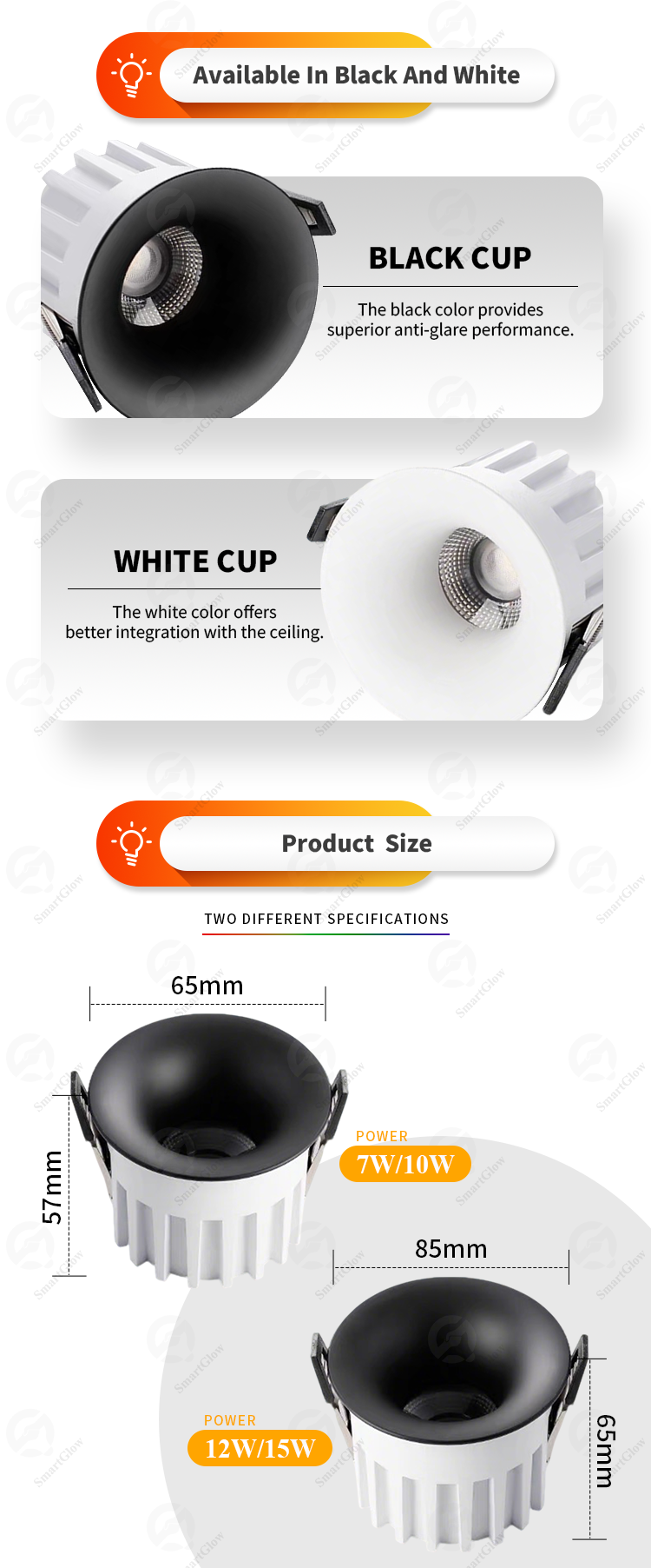 best led downlights