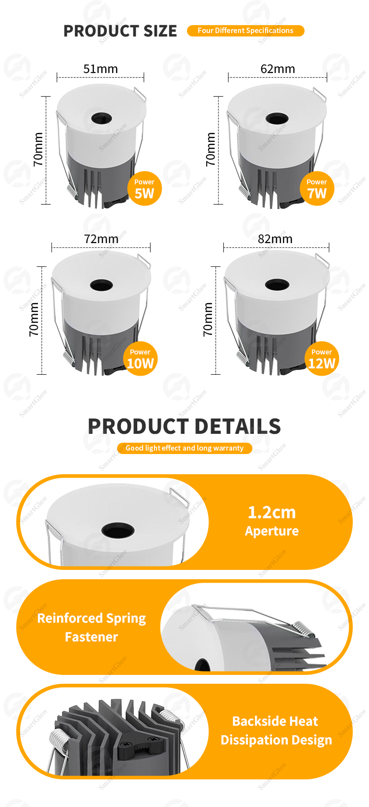 recessed spotlight