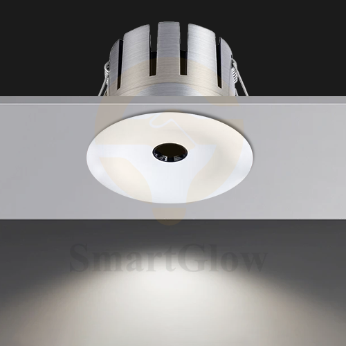 【SG863】4 inch mini Commercial Led Recessed Spotlight Anti Glare White Round Downlights for Ceiling