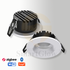 【SG866】10W Recessed Can Cob Lights Adjustable Smart Led Anti Glare Downlight