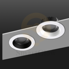 【SG866】10W Recessed Can Cob Lights Adjustable Smart Led Anti Glare Downlight
