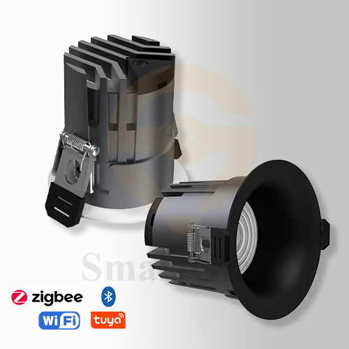 【SG868】7W Anti Glare LED Cob Recessed lighting 3" Dimmable Downlight 3000K