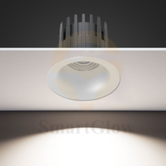 【SG868】7W Anti Glare LED Cob Recessed lighting 3" Dimmable Downlight 3000K