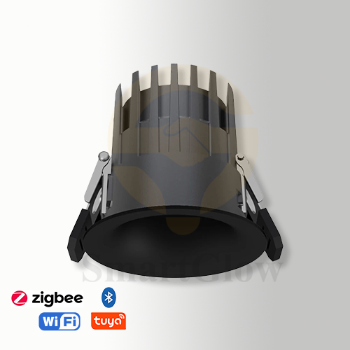 【SG868】7W Anti Glare LED Cob Recessed lighting 3" Dimmable Downlight 3000K