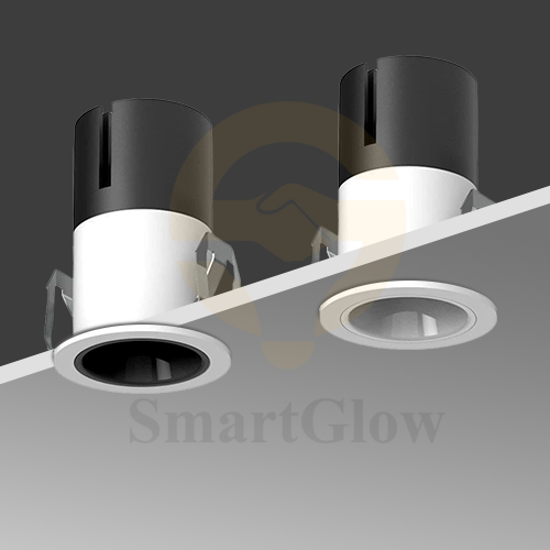 【SG870】2 inch Mini Led Recessed Spotlighting Integrated Commercial Trimless Can Lights