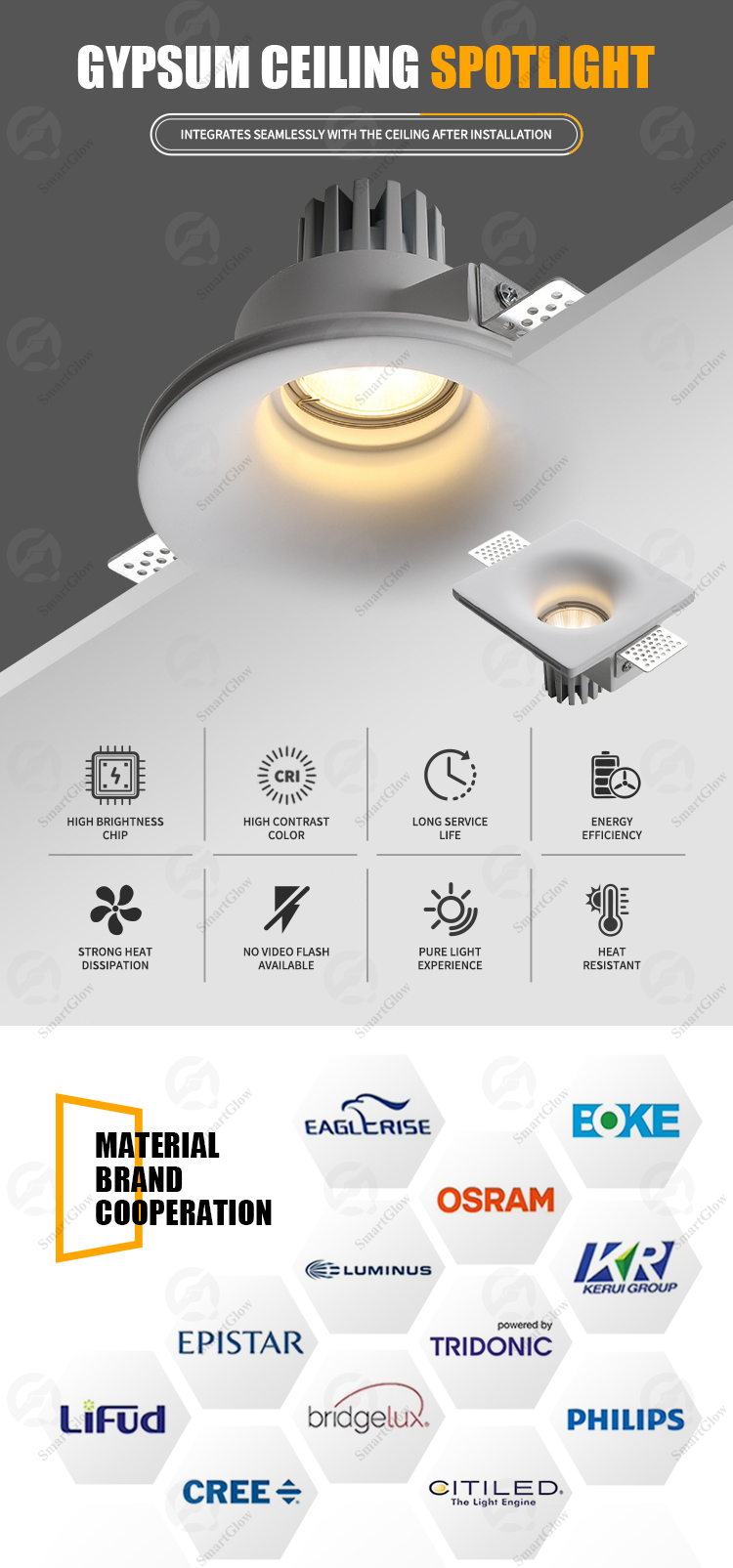 smart led downlights