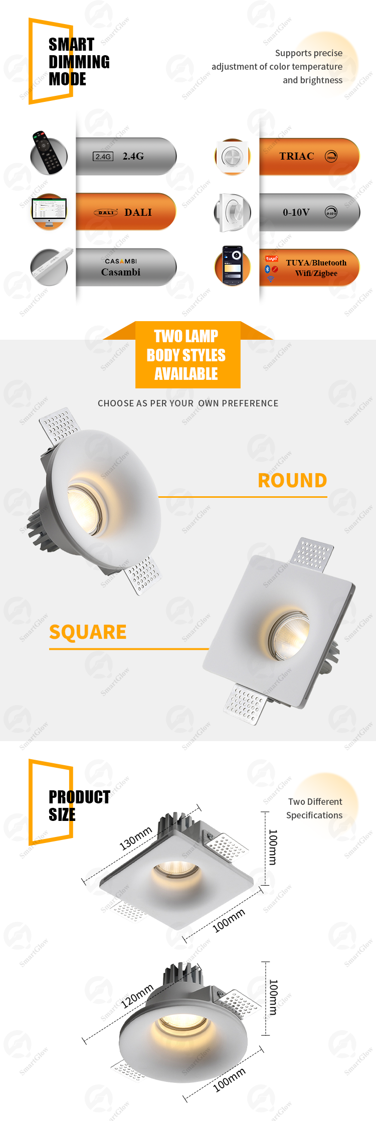 smart led downlights