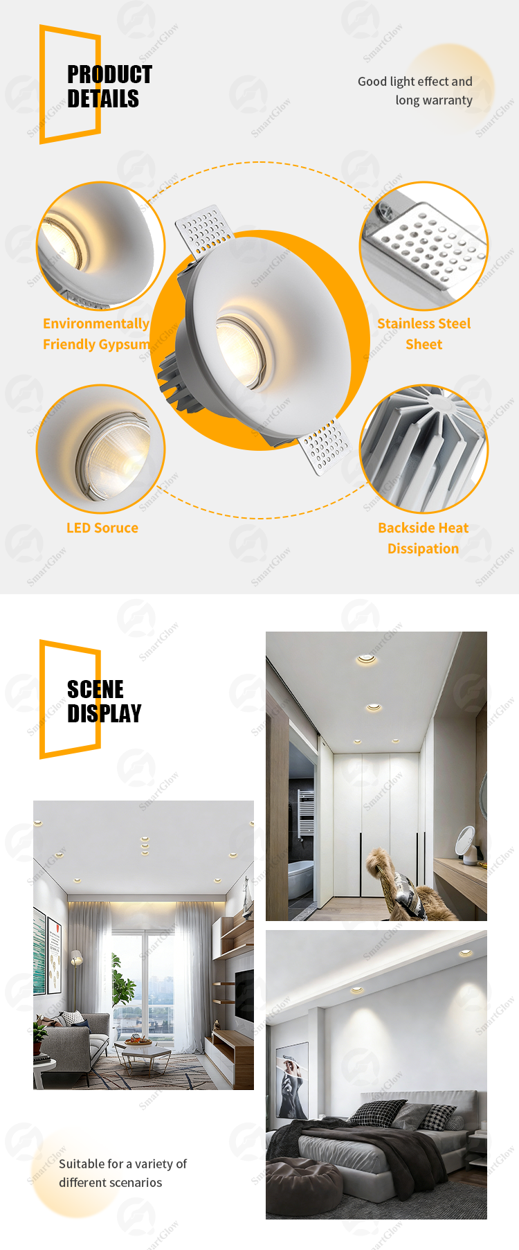 smart led downlights