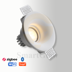 【SG874】7W Led Square Integral Recessed Shower Light Round Smart Shallow White Led Spotlights