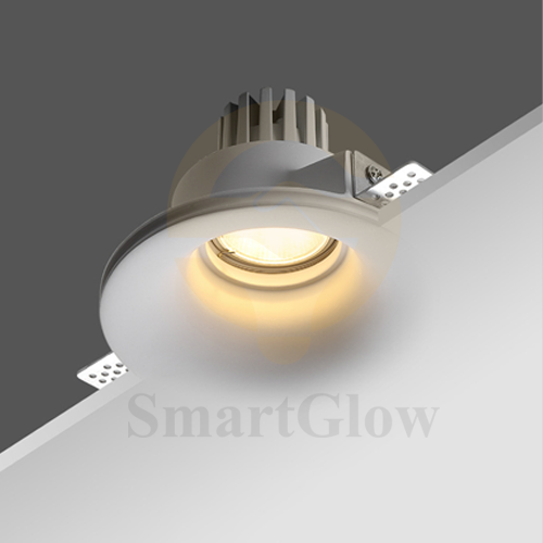 【SG874】7W Led Square Integral Recessed Shower Light Round Smart Shallow White Led Spotlights