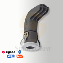 【SG875】2 Inch Adjustable Recessed DownLight White 10W trimless Integrated LED spotlights