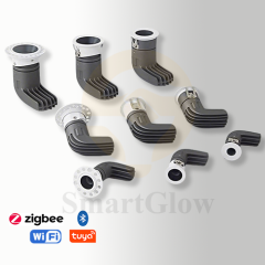 【SG875】2 Inch Adjustable Recessed DownLight White 10W trimless Integrated LED spotlights