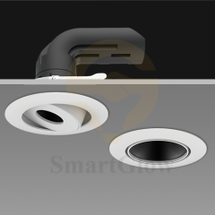 【SG876】9W 2 Inch Adjustable Sunken Spotlight for Kitchen Led Ceiling commercial can lights