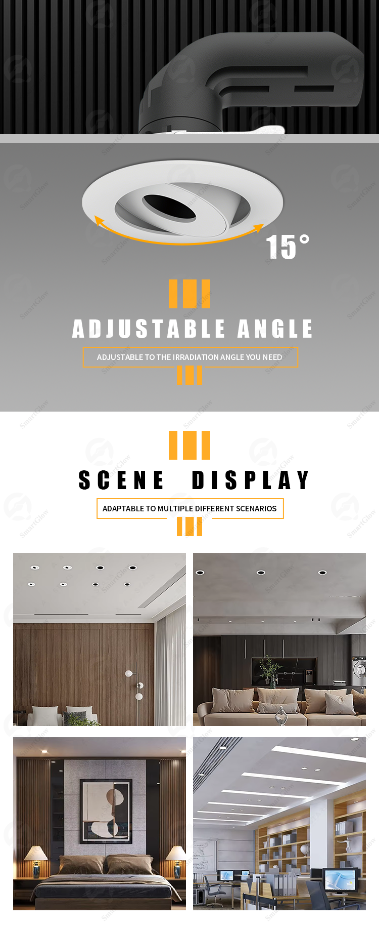 adjustable led can lights