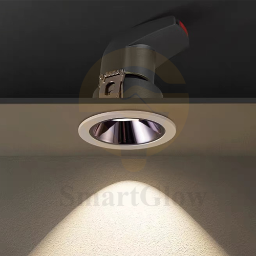【SG877】10W Small Gold Recessed SpotLights Led Cob Canless Ceiling Downlight