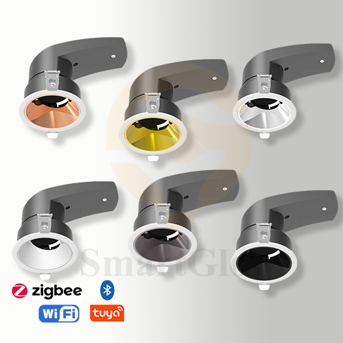 【SG877】10W Small Gold Recessed SpotLights Led Cob Canless Ceiling Downlight