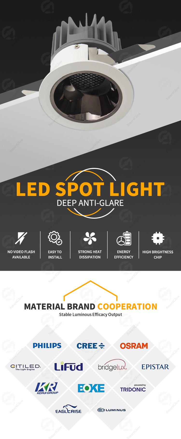 recessed spot lights