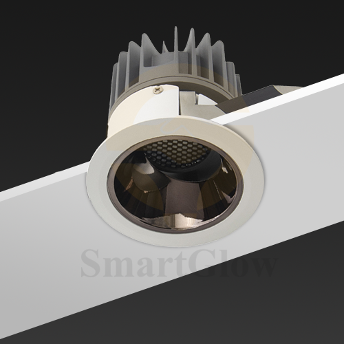 【SG880】10W Integrated Led Recessed Lighting Dimmable Anti Glare Waterproof bathroom Spotlights