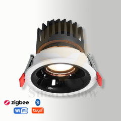 【SG882】12W 4 Inch Smart Commercial Led Recessed Spotlight Integrated Osram Led Downlight