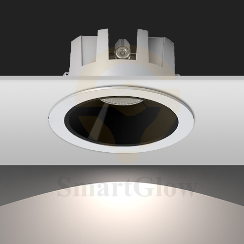 【SG883】7W 4 Inch Led Recessed Ceiling Spotlights Commercial Anti Glare Dimmable Downlights