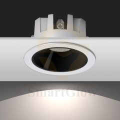 【SG883】7W 4 Inch Led Recessed Ceiling Spotlights Commercial Anti Glare Dimmable Downlights