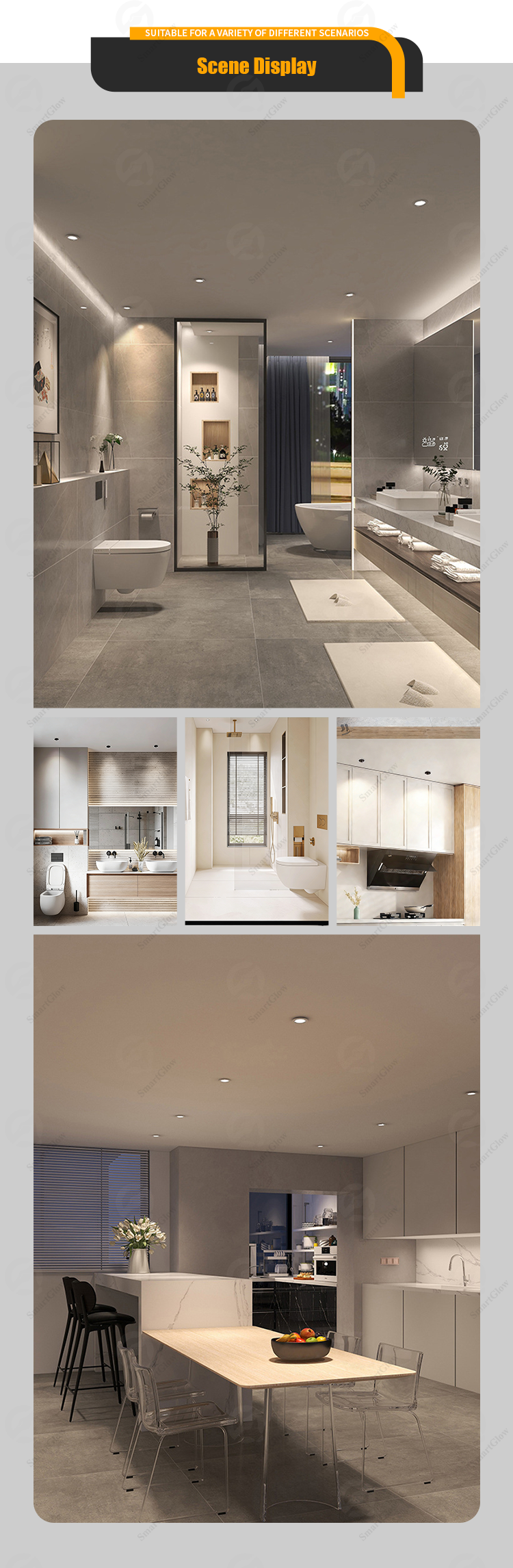 recessed spot lights led