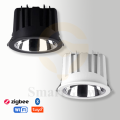 【SG884】7W-24W Anti Glare Waterproof LED Cob spotlight Dimmable Sunken Ceiling Integrated Spotlights