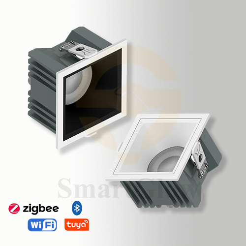 【SG885】4 Inch Square Recessed Led ip65 Downlighting for Kitchen Smart Led Can Lights