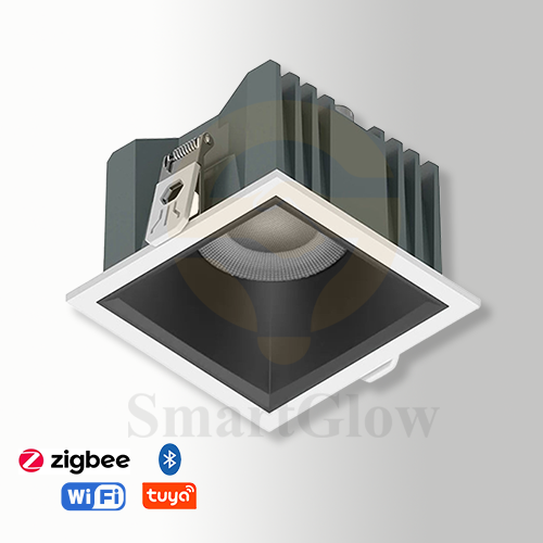 【SG885】4 Inch Square Recessed Led ip65 Downlighting for Kitchen Smart Led Can Lights