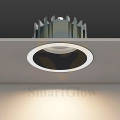 【SG886】4-6 Inch round recessed downlight Smart Commercial Osram LED ip65 Rated Downlights