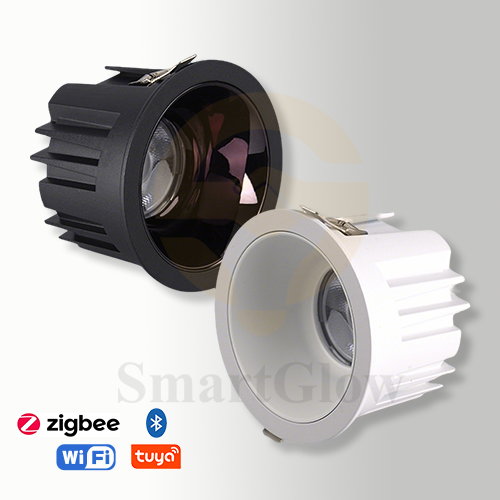 【SG887】3/4-inch Commercial Waterproof Recessed Led Downlights Canless Lighting With White Trim