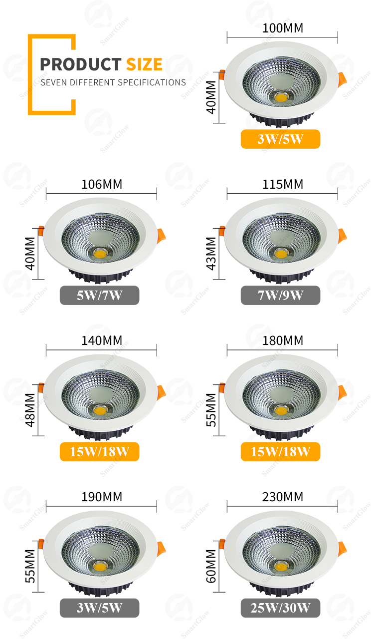 2 inch recessed light