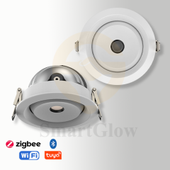【SG893】7W/10W Smart Dimmable Gimbal Led Recessed Lighting 4 Inch Adjustable Led Spotlight