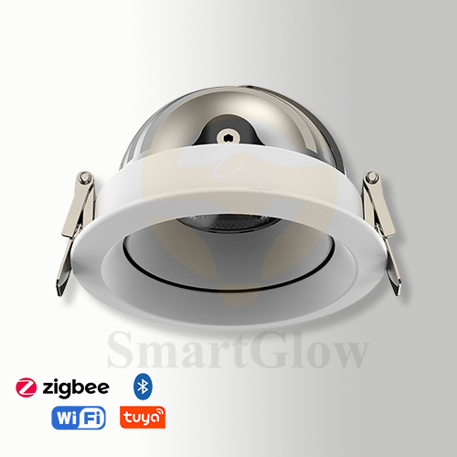 【SG893】7W/10W Smart Dimmable Gimbal Led Recessed Lighting 4 Inch Adjustable Led Spotlight