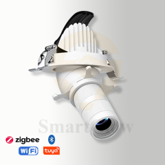 【SG894】10W Commercial Zoomable Adjustable Led Spotlight Recessed Cut-off Spotlight for Gallery